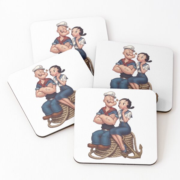 Item preview, Sea Love: Popeye and Olive designed and sold by CHRIST5000.