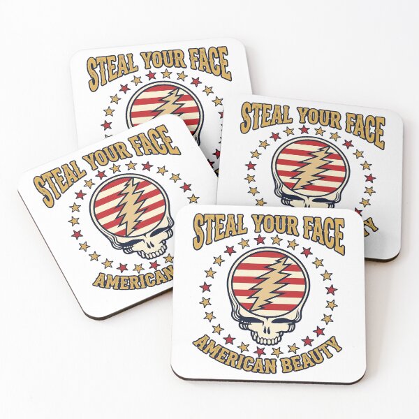 Item preview, Steal Your Face American Beauty Badge designed and sold by Sisowool.