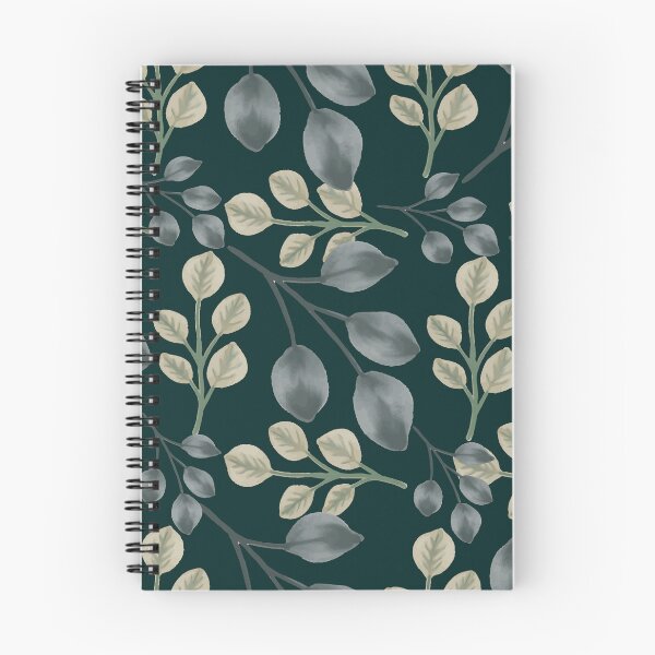 Item preview, Botanical Foliage Deep Emerald Teal Seamless Pattern Art designed and sold by ​Jyoti Digital Artist.