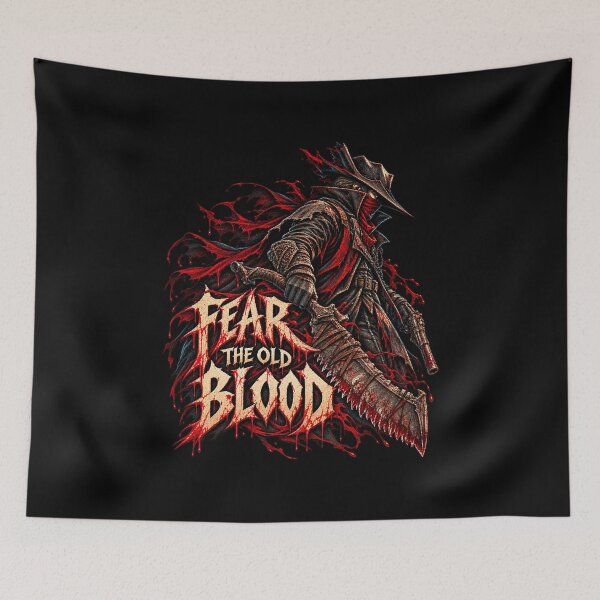 Item preview, Fear the Old Blood Hunter designed and sold by Pandaburba.