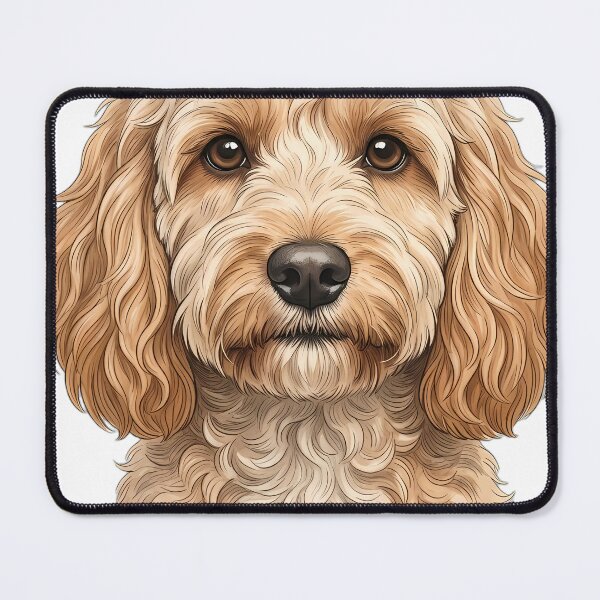 Item preview, Vintage Naturalist Cockapoo Portrait — Antique Dog Breed Art designed and sold by Catch333.