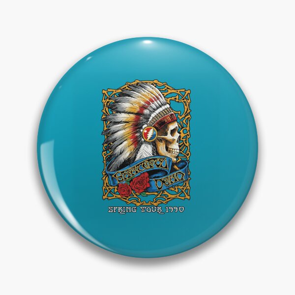 Item preview, Spring Tour 1990 Feather Skull Design designed and sold by Sisowool.