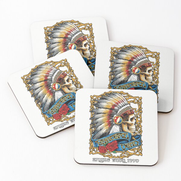 Item preview, Spring Tour 1990 Feather Skull Design designed and sold by Sisowool.