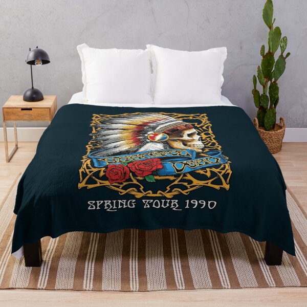 Item preview, Spring Tour 1990 Feather Skull Design designed and sold by Sisowool.