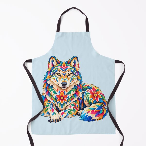 Item preview, Kaleido Mandala Wolf designed and sold by Myra365Art.