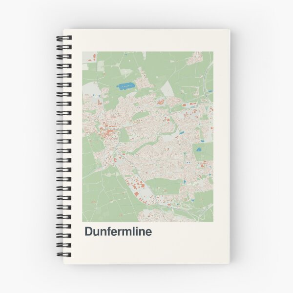 Item preview, Dunfermline Minimalistic Map Art designed and sold by MapsNerd.
