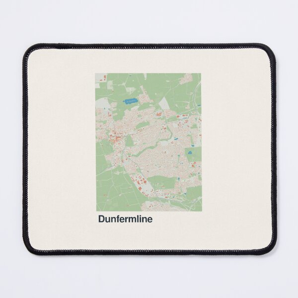 Item preview, Dunfermline Minimalistic Map Art designed and sold by MapsNerd.