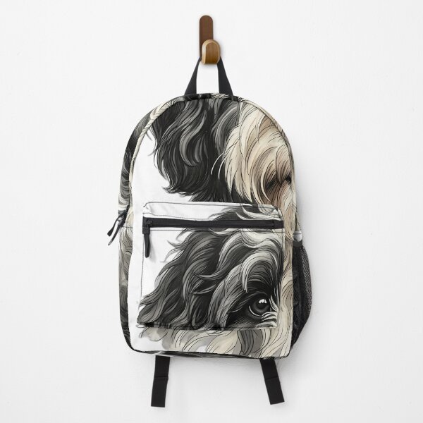 Item preview, Vintage Naturalist Sheepadoodle Portrait — Antique Dog Breed Art designed and sold by Catch333.