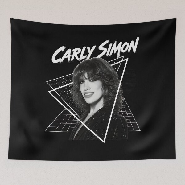 Item preview, Carly Simon Retro Synthwave designed and sold by MarcellaDebbie.
