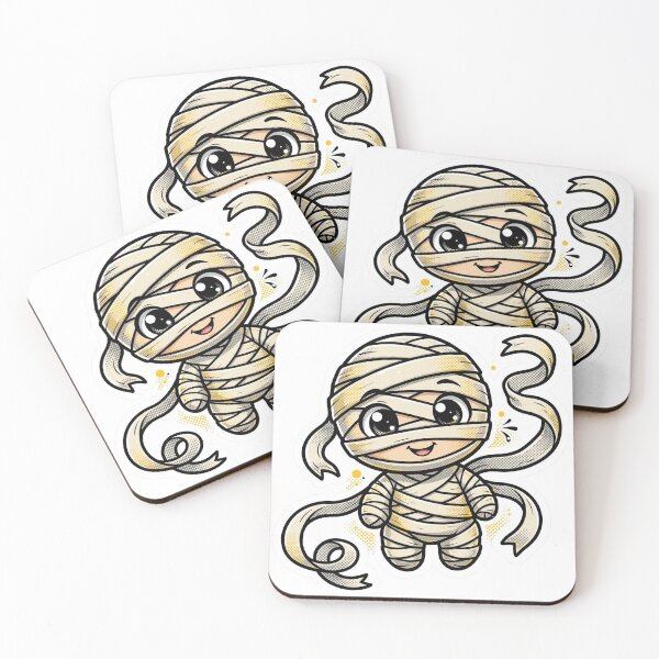 Item preview, Mummy Bold Comic Inks Sticker - Halloween designed and sold by Lesley D.