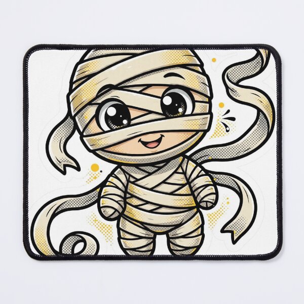 Item preview, Mummy Bold Comic Inks Sticker - Halloween designed and sold by Lesley D.