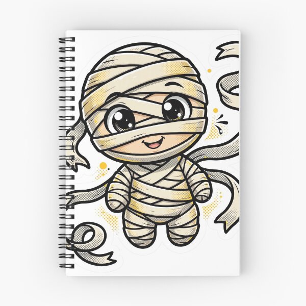 Item preview, Mummy Bold Comic Inks Sticker - Halloween designed and sold by Lesley D.