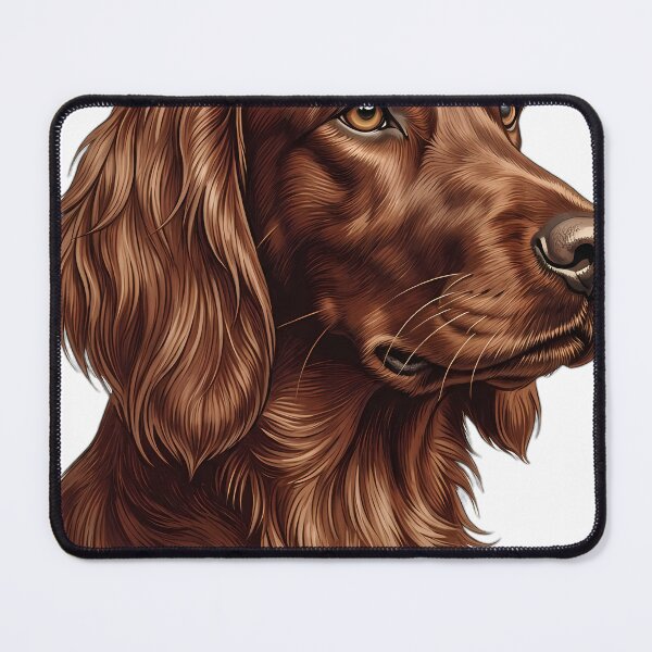 Item preview, Vintage Naturalist Irish Setter Portrait — Antique Dog Breed Art designed and sold by Catch333.