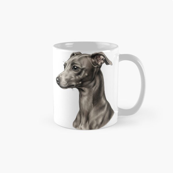 Item preview, Vintage Naturalist Italian Greyhound Portrait — Antique Dog Breed Art designed and sold by Catch333.