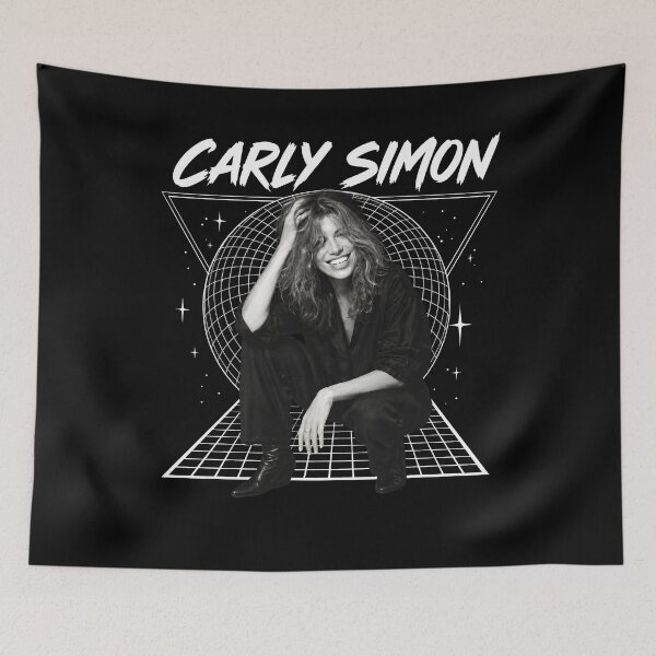 Item preview, Carly Simon Retro Synthwave designed and sold by MarcellaDebbie.