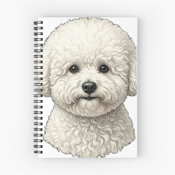 Item preview, Vintage Naturalist Bichon Frise Portrait — Antique Dog Breed Art designed and sold by Catch333.