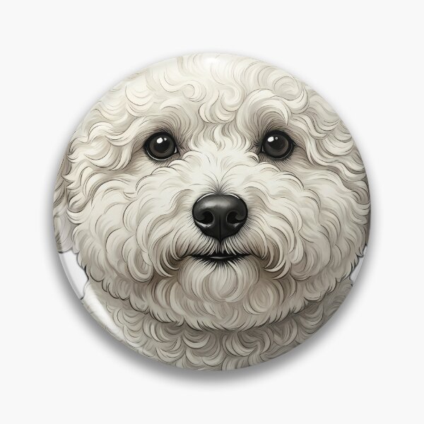 Item preview, Vintage Naturalist Bichon Frise Portrait — Antique Dog Breed Art designed and sold by Catch333.