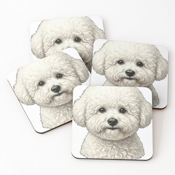 Item preview, Vintage Naturalist Bichon Frise Portrait — Antique Dog Breed Art designed and sold by Catch333.