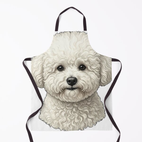 Item preview, Vintage Naturalist Bichon Frise Portrait — Antique Dog Breed Art designed and sold by Catch333.