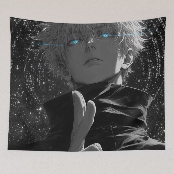 Item preview, Gojo Satoru Cosmic Six Eyes – Jujutsu Kaisen Art designed and sold by frantuliuss.