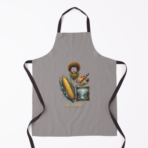 Item preview, Cobb Ross Corn Painting Pun Funny Food Art-2 designed and sold by TimLieken.