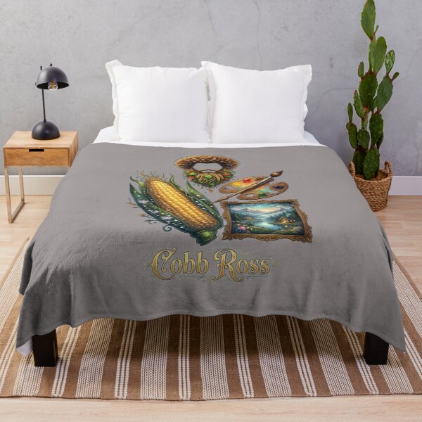 Item preview, Cobb Ross Corn Painting Pun Funny Food Art-2 designed and sold by TimLieken.