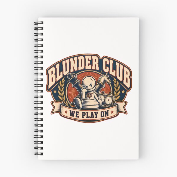 Item preview, Blunder Club We Play On Funny Chess T-Shirt designed and sold by TeeVex.