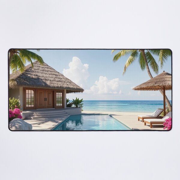 Item preview, Paradise Pool Escape - Tropical Luxury Retreat designed and sold by nhk999.