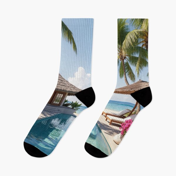Item preview, Paradise Pool Escape - Tropical Luxury Retreat designed and sold by nhk999.