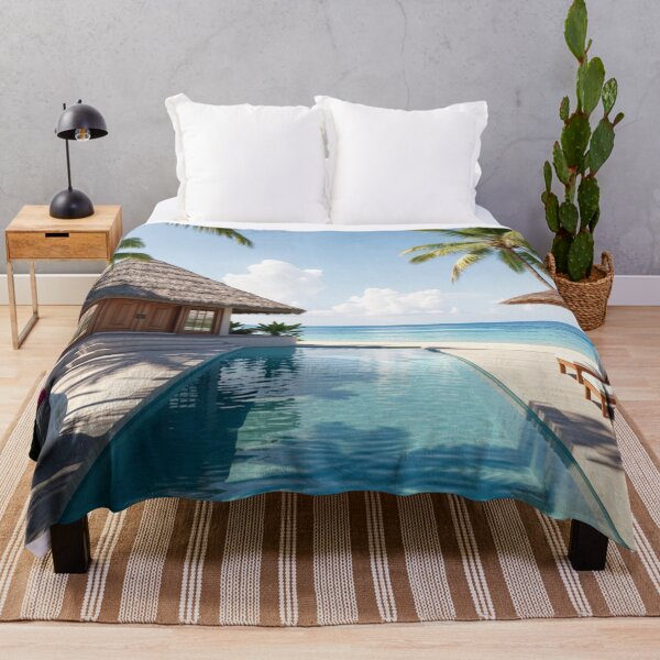 Item preview, Paradise Pool Escape - Tropical Luxury Retreat designed and sold by nhk999.