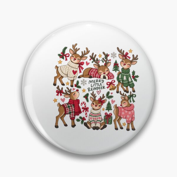 Item preview, Merry Little Reindeer Christmas designed and sold by MurillaJeremy.