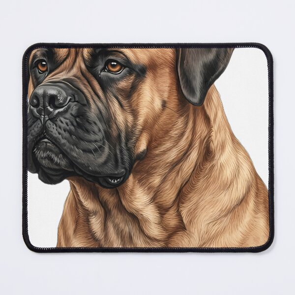 Item preview, Vintage Naturalist Bullmastiff Portrait — Antique Dog Breed Art designed and sold by Catch333.