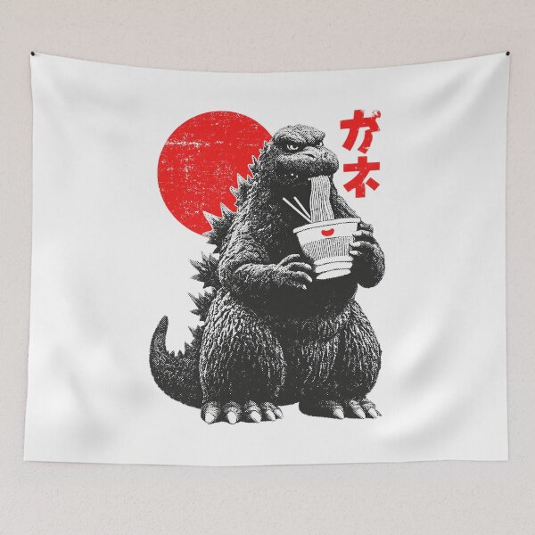 Item preview, Kaiju Ramen Japanese Food Graphic designed and sold by DianaVape.