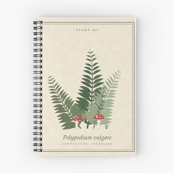 Item preview, Fern Botanical Study Vintage Plate designed and sold by ChromaLens.