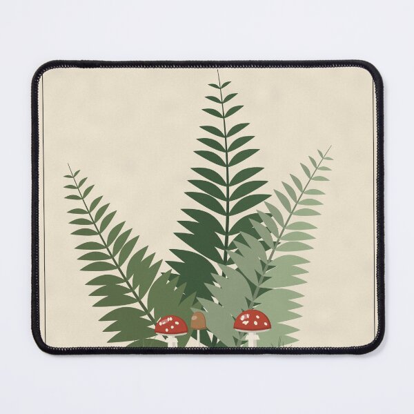 Item preview, Fern Botanical Study Vintage Plate designed and sold by ChromaLens.