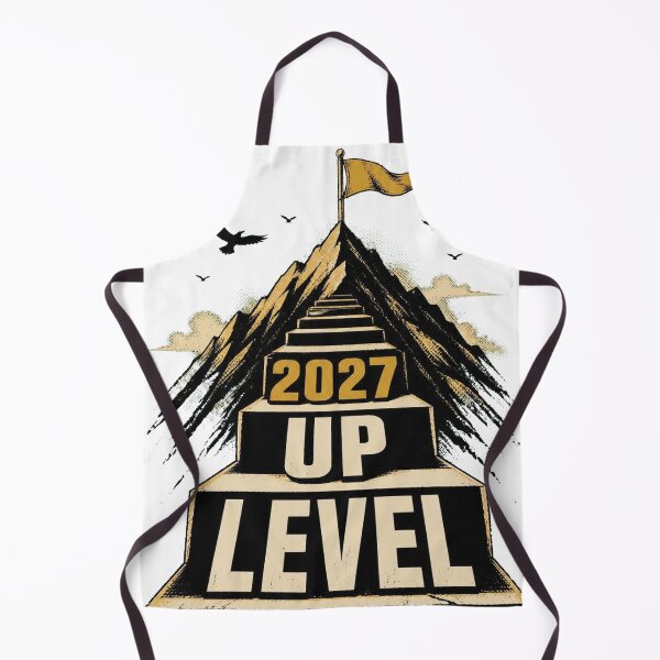 Item preview, Level Up 2027 Gamer Motivational Shirt designed and sold by RokomariFabric.