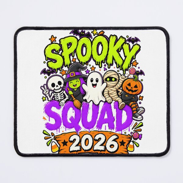 Item preview, Spooky Squad 2026 Funny Matching Halloween Group Costume Performance T-Shirt designed and sold by gidget-gadget.