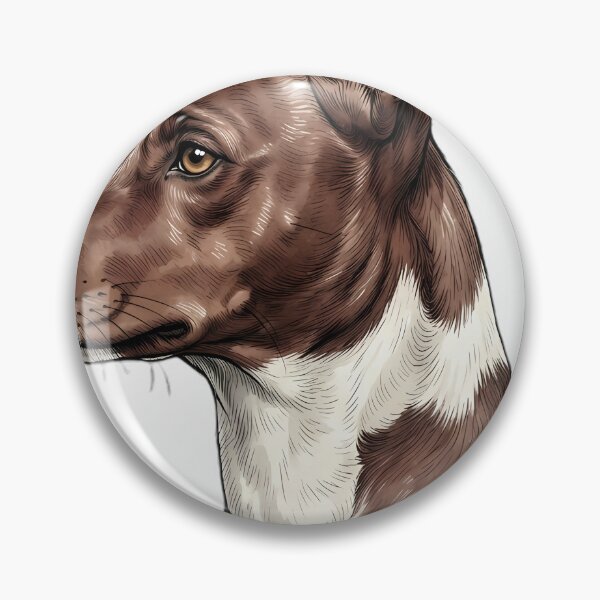 Item preview, Vintage Naturalist Basenji Portrait — Antique Dog Breed Art designed and sold by Catch333.