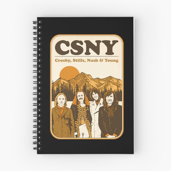 Item preview, Crosby Stills Nash Young Mountain Poster designed and sold by ShirlyGatten.