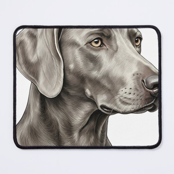 Item preview, Vintage Naturalist Weimaraner Portrait — Antique Dog Breed Art designed and sold by Catch333.