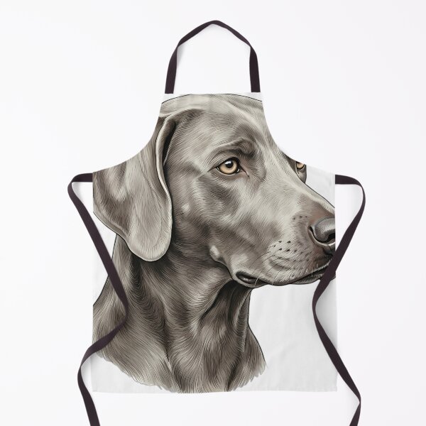 Item preview, Vintage Naturalist Weimaraner Portrait — Antique Dog Breed Art designed and sold by Catch333.