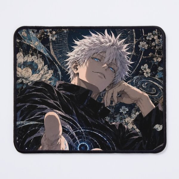 Item preview, Gojo Satoru Floral Cosmic – Jujutsu Kaisen Art designed and sold by frantuliuss.