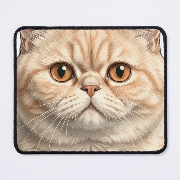 Item preview, Vintage Naturalist Exotic Shorthair Cat Portrait — Antique Cat Breed Art designed and sold by Catch333.