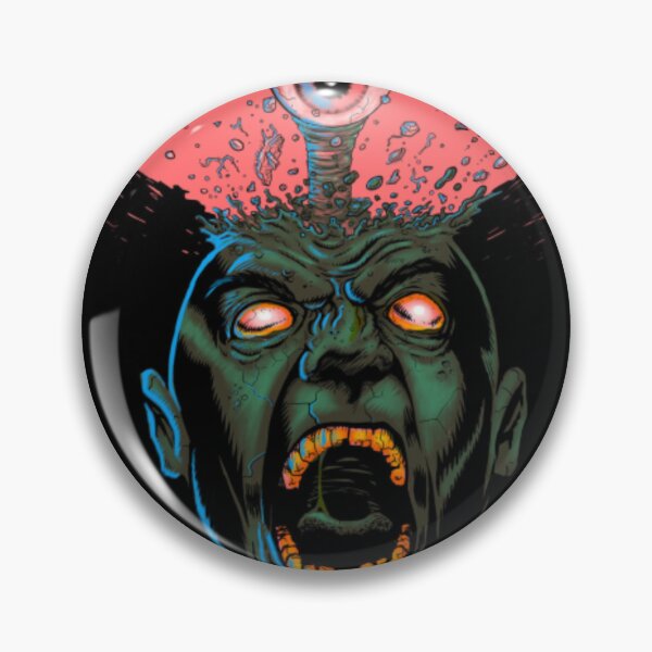 Item preview, Brain Exploding Zombie Eyeball Eruption designed and sold by PulpComicVault.
