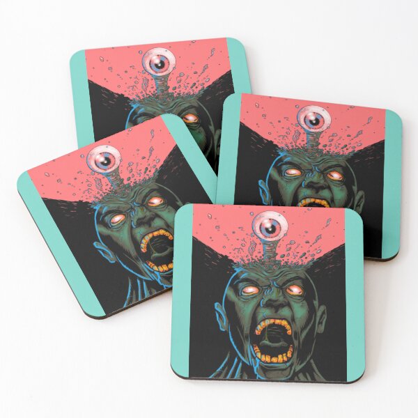 Item preview, Brain Exploding Zombie Eyeball Eruption designed and sold by PulpComicVault.