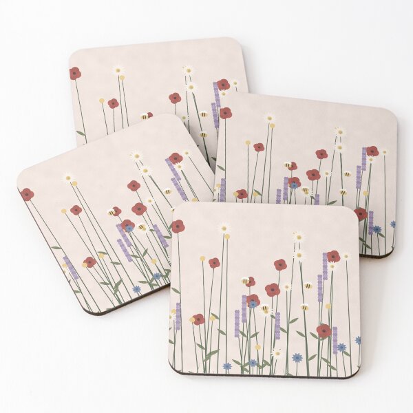 Item preview, Wildflower Meadow Cottagecore Print designed and sold by ChromaLens.