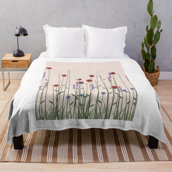 Item preview, Wildflower Meadow Cottagecore Print designed and sold by ChromaLens.
