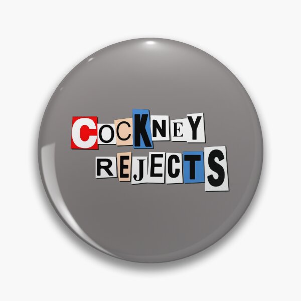 Artikelvorschau, Cockney Rejects Ransom Note Style Punk T-Shirt-42 entworfen und verkauft von BurcGeorgikeas.