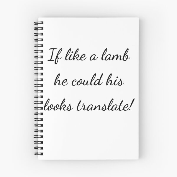 Item preview, “If like a lamb he could his looks translate!” - handwriting black designed and sold by ariksworld.