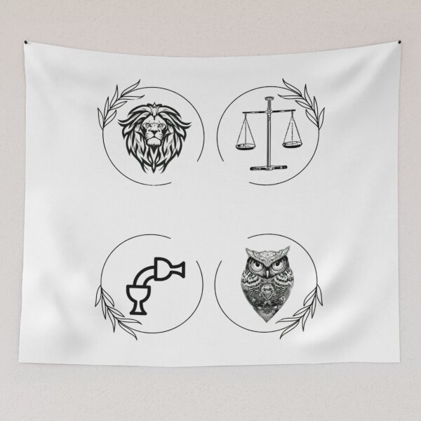 Item preview, 4 Virtues Of Stoicism  designed and sold by Kathleenblairo.
